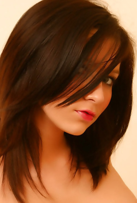 Very shy teenie Madison getting topless finally