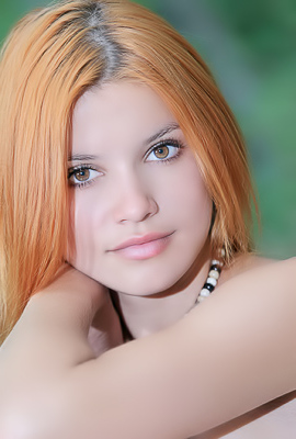 Violla A Gloriously Naked Among The Trees